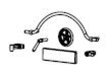 G Piko Ersatzteile D DB Dampflokomotive BR 91.3, Ep.III, Rauchkammertür Anbauteile, etc........................