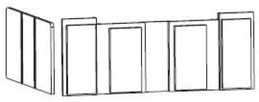 G Piko Ersatzteile D DB Elektrotriebwagen " Gläserne ", Ep.IV, Trennwand, Fenster Einstieg, etc..................