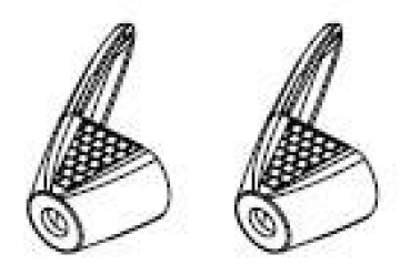 G Piko Ersatzteile D DB Elektrolokomotive E 03, Ep.IV, Pufferverkleidung, St.2x, etc.....................