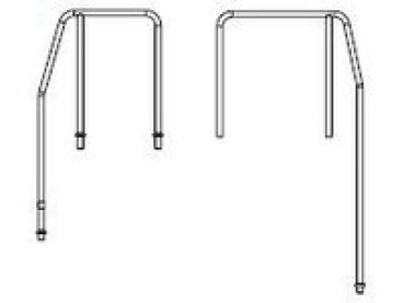 G Piko Ersatzteile D DB Diesellokomotive V 260, Ep.IV, weinrot, Handläufe, etc.......................