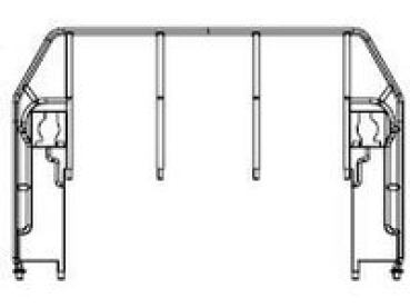 G Piko Ersatzteile D DB Diesellokomotive V 260, Ep.IV, weinrot, Fronthandlauf, etc........................