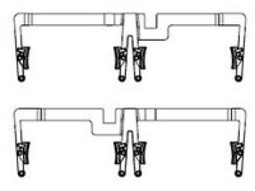 G Piko Ersatzteile D DB Diesellokomotive V 260, Ep.IV, weinrot, Bremsbacken Motorgetriebe, etc........................