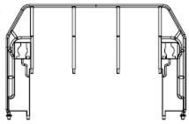 G Piko Ersatzteile D DB Diesellokomotive BR 362, " Railion ", Ep.VI, rot, Fronthandlauf, etc....................