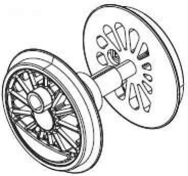 G Piko Ersatzteile D DB Diesellokomotive BR 363, BW Cottbus, Ep.VI, verkehrsrot, Radsatz mit Zahnrad, BR 260, etc.....................