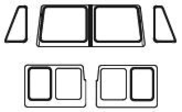 G Piko Ersatzteile D DR Diesellokomotive BR 118, 6A, Ep.IV, Fenster Führerstand, etc................................