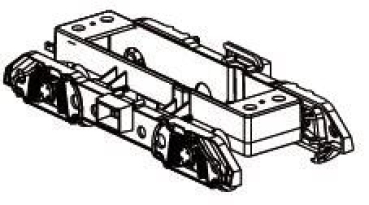 G Piko Ersatzteile D DR Diesellokomotive BR 118, 4A, Ep.IV, Zierstreifen, Drehgestellblende hinten, etc............................