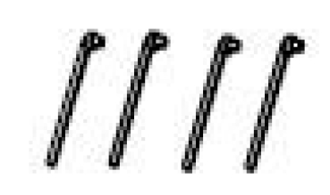 G Piko Ersatzteile DDR DR Diesellokomotive BR 106, 4A, Ep.IV, gelb, L= 412mm, Scheibenwischer, St.4x, etc..................