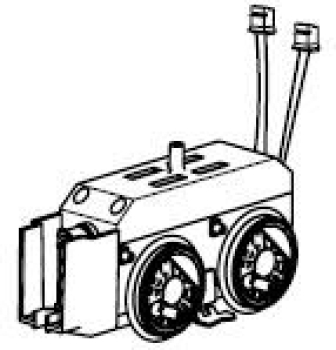 G Piko Ersatzteile D PRI Diesellokomotive BR 346, 4A, Ep.VI, " Pressnitztalbahn ", blau, L= 412mm, Getriebe hinten, etc............
