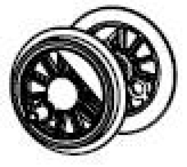 G Piko Ersatzteile D DDR DR Diesellokomotive BR 106, 4A, Ep.IV, gelb, L= 412mm, Radsatz, etc........................