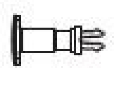 G Piko Ersatzteile D DB Schiebeplanenwagen 4A, Ep.V, rot " Cargo ", Puffer St.2x, etc...................