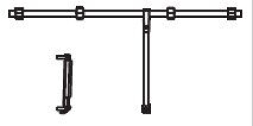 G Piko Ersatzteile I FS Schiebeplanenwagen Shimmns, 4A, Ep.VI, dunkelgrün, " Mercitalia ", Hydraulikestänge, etc......................