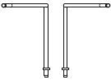 G Piko Ersatzteile DDR DR Zementsilowagen mit Bremserbühne, grau, 2A, Ep.IV, Handläufe Plattform, etc.....................
