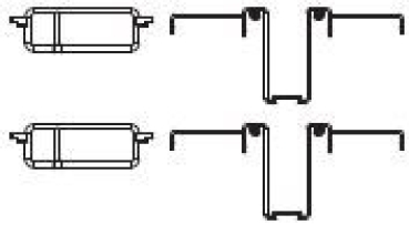 G Piko Ersatzteile DD PRI Zementsilowagen mit Bremserbühne, grau, 2A, Ep.VI, GTAX, Geländer 4teilig, etc......................