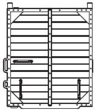 G Piko Ersatzteile DDR DR Güterwagem ged., " FIT ", mit Bremserhaus, braun, 2A, Ep.III, Tür, etc..........