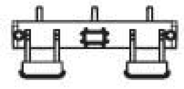 G Piko Ersatzteile US Dampflokomotive " Union Pacific ", US- Lok Pufferbohle, etc........................