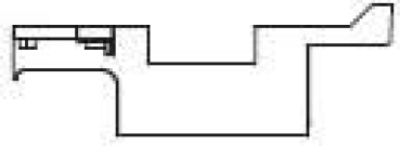 G Piko Ersatzteile US Dampflokomotive mit Tender, Mini Mogul, D& RGW, Nr. 218, Rahmenvorderteil, etc................