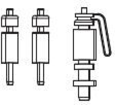 G Piko Ersatzteile US RDG Schlepptenderlokomotive, READING, 0- 6- 0, Nr. 1399, Sicherheitsventil, Pfeife, etc..................