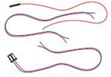 G Piko Ersatzteile US Batterie GE- 25 Ton PRR Diesellokomotive, 2A, L= 176mm, Kabelsatz, etc...........