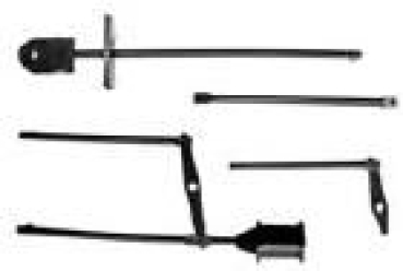 G Piko Ersatzteile US  NCY Güterwagen, ged., 4A, Nr. 52772, Gestänge 4teilig, etc........