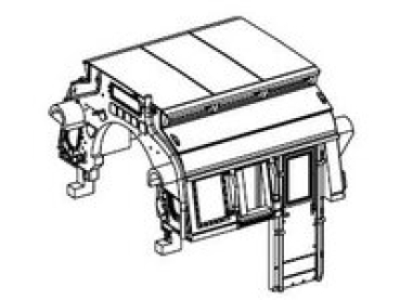 N Piko Ertsatzteile D DB Dampflokomotive BR 82, Führerhaus mit Fenster, etc..........................................