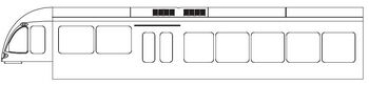 N Piko Ersatzteile Dieseltriebwagen Gehäuse Endwagen B, mit Fenster, etc.........................................................................