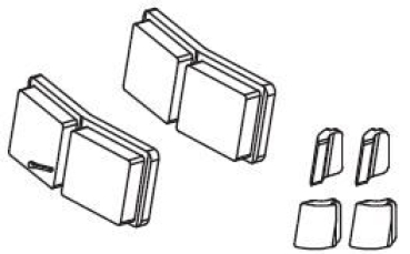 N Piko Ersatzteile Schienenbus VS Stirn- und Eckfenster, etc...........................................................