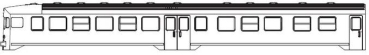 N Piko Ersatzteile Dieseltriebwagen Gehäuse Endwagen ohne Motor mit Fenster, etc.........................................................................