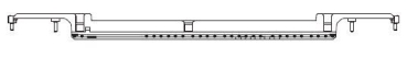 N Piko Ersatzteile Elektrotriebwagen MW Rahmen, etc.......................................................................