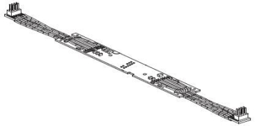 N Piko Ersatzteile Elektrotriebwagen MW Leiterplatte mit Pantographen, etc...............................................