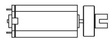 N Piko Ersatzteile Elektrotriebwagen Motor mit Schwungscheibe, etc..............................................