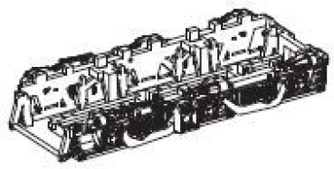 N Piko Ersatzteile NL NS Elektrolokomotive Rh 1201, 6A, Ep.III, türkis, Drehgestell, vorne+ Anbauteile, etc......