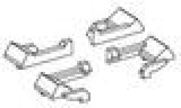 N Piko Ersatzteile D RTS Schwerlastwagen Simmps, 4A, Ep.VI, Stellkeile, etc..............................