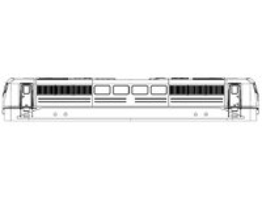 TT Piko Ersatzteile D DB Elektrolokomotive BR 151 129 Gehäuse bedruckt mit Fenster, etc..................................................