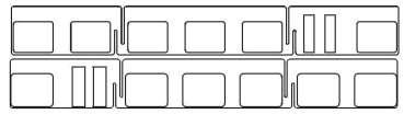TT Ersatzteile Elektrotriebwagen Fensterband rechts+ links, MW, etc................................................................