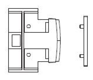 TT Piko Ersatzteile D DB Elektrotriebwagen BR 442 Zugzielanzeige mit Lichtabdeckung, etc........................................