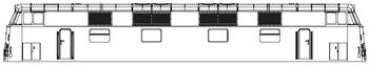 TT Piko Ersatzteile D DR Diesellokomotive V118 Gehäuse, bedruckt, etc..........................................................................