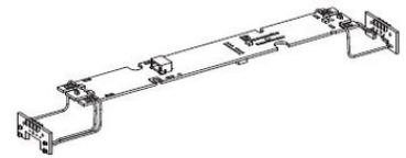 TT Piko Ersatzteile D DR Diesellokomotive V 118 Hauptplatine mit Beleuchtung- Platine + Kabel, etc.......................................