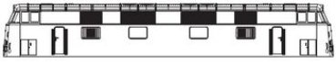 TT Ersatzteile Diesellokomotive Gehäuse, bedruckt mit Fernster, etc.................................................