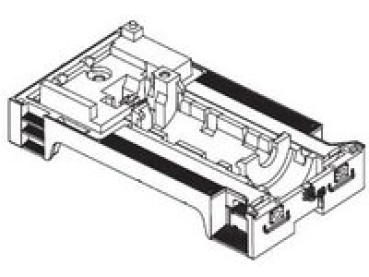 TT Piko Ersatzteile D DR Diesellokomotive V 15 2231 2A, Ep.III, Chassis mit Zahnrad, etc........................