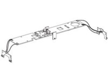 TT Ersatzteile Diesellokomotive Hauptplatine mit Beleuchtungsplatine+ Kabel, etc...............................................