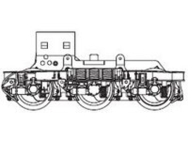 TT Piko Ersatzteile D DB Diesellokomotive BR 229 Getriebe mit Drehgestell, etc........................................................