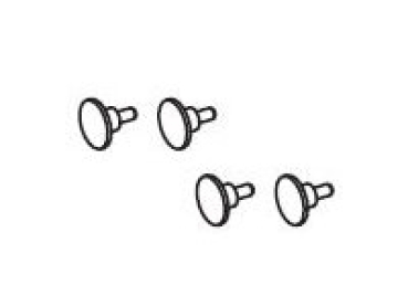 TT Piko Ersatzteile D DR Diesellokomotive TGK2, 2A, Ep.IV, gelb, Puffer, St.4x, etc.................................