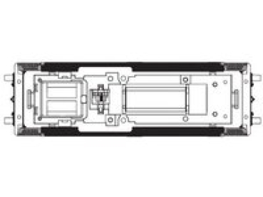 TT Piko Ersatzteile D DR Diesellokomotive V 60 Rahmen mit Zahnräder, etc................................................