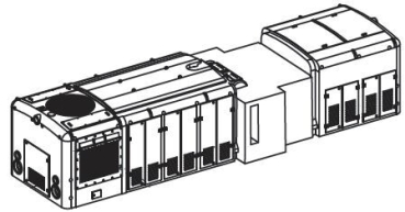 TT Ersatzteile Diesellokomotive Gehäuse, dekoriert mit Leuchtstäben, etc.................................................................