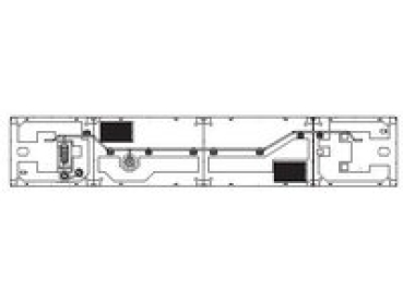 TT Piko Ersatzteile D DB Elektrolokomotive Taurus, BR 182 1116 901- 8, 4A, Ep.VI, " Hupac ", Dach vollständig ,etc..................
