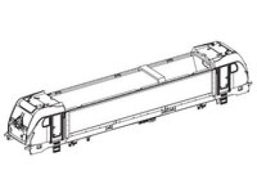 TT Piko Ersatzteile LTE Elektrolokomotive BR 187 930- 3, 4A, Ep.VI, blau, Gehäuse komplett, etc........................