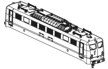 TT Piko Ersatzteile D DB Elektrolokomotive BR 150 120- 4, 6A, Ep.V, blau- beige, Gehäuse, komplett, etc...............................