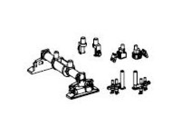 TT Piko Ersatzteile D DB Elektrolokomotive BR 150 001, 6A, Ep.III, grün, Kleinteile Rahmen, etc........................