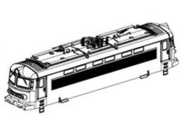 TT Piko Ersatzteile CZ CSD Elektrolokomotive Rh 242, 4A, Ep.V, Gehäuse, komplett, etc...........