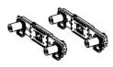 TT Piko Ersatzteile D DR Elektrolokomotive BR 243 064- 3, 4A, Ep.IV, Pufferbohle, St.2, etc....................